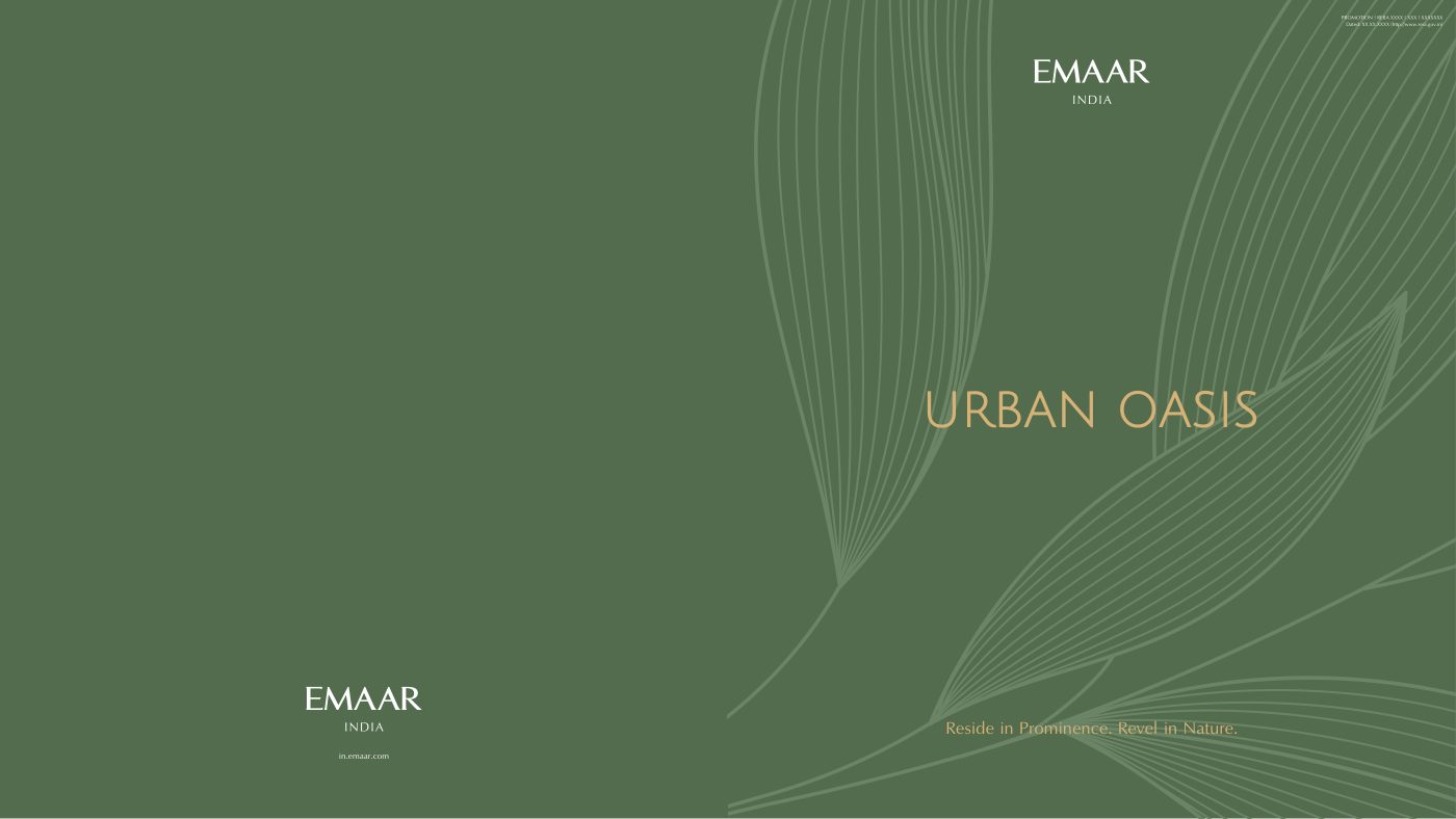 Urban Oasis brochure cover