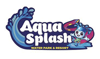 aqua splash color  Logo