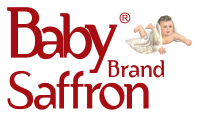 baby brand saffron color Logo