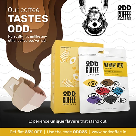 Odd-Coffee achieves optimal results with The Brand Bee's digital marketing services. Elevate your brand with the top agency in Gurgaon, India. Experience success in online marketing!